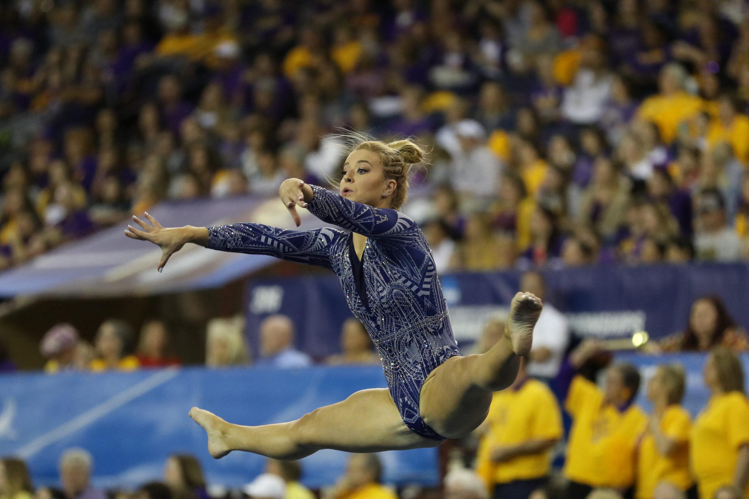 Gracie Kramer at NCAA Gymnastics 2019