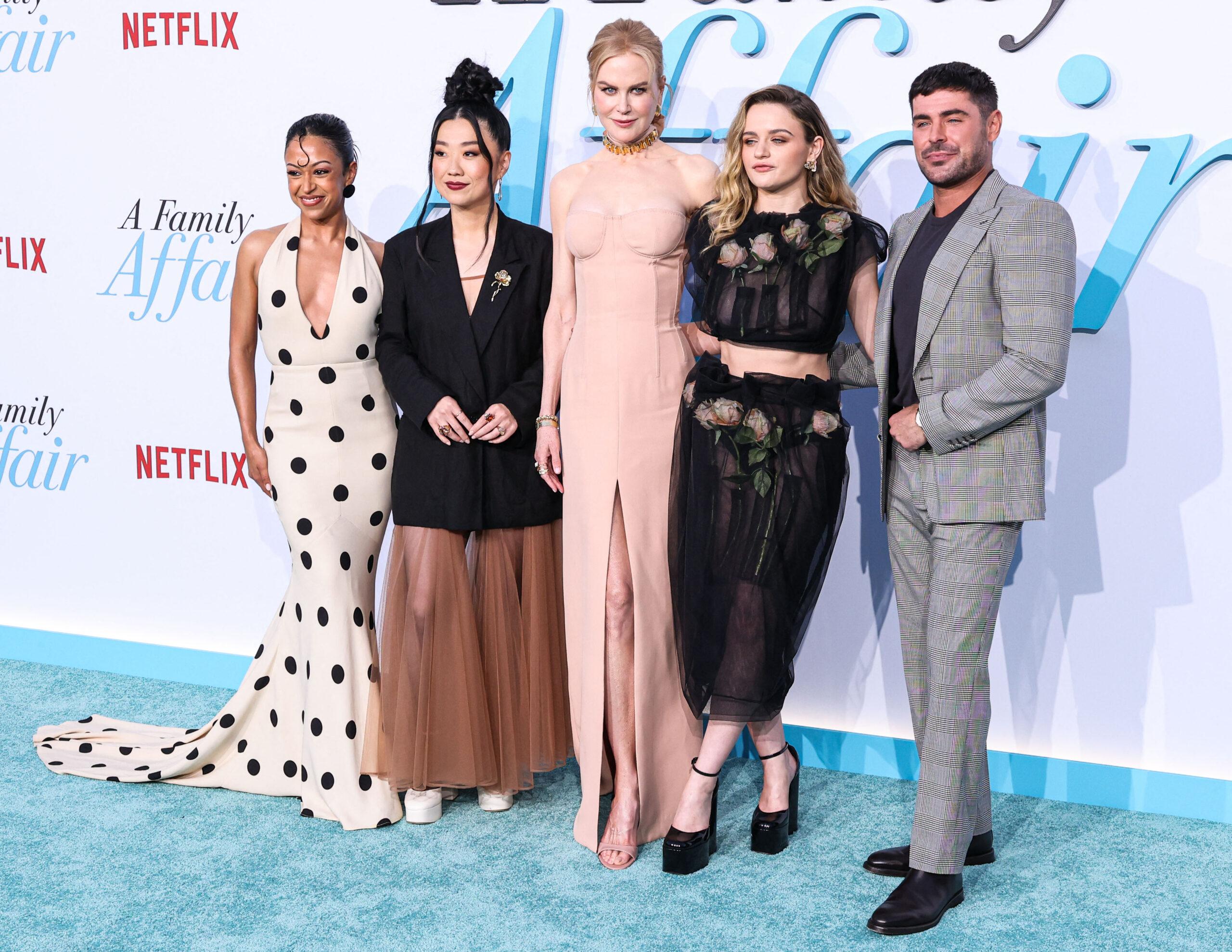 Cast Of A Family Affair at Los Angeles Premiere 