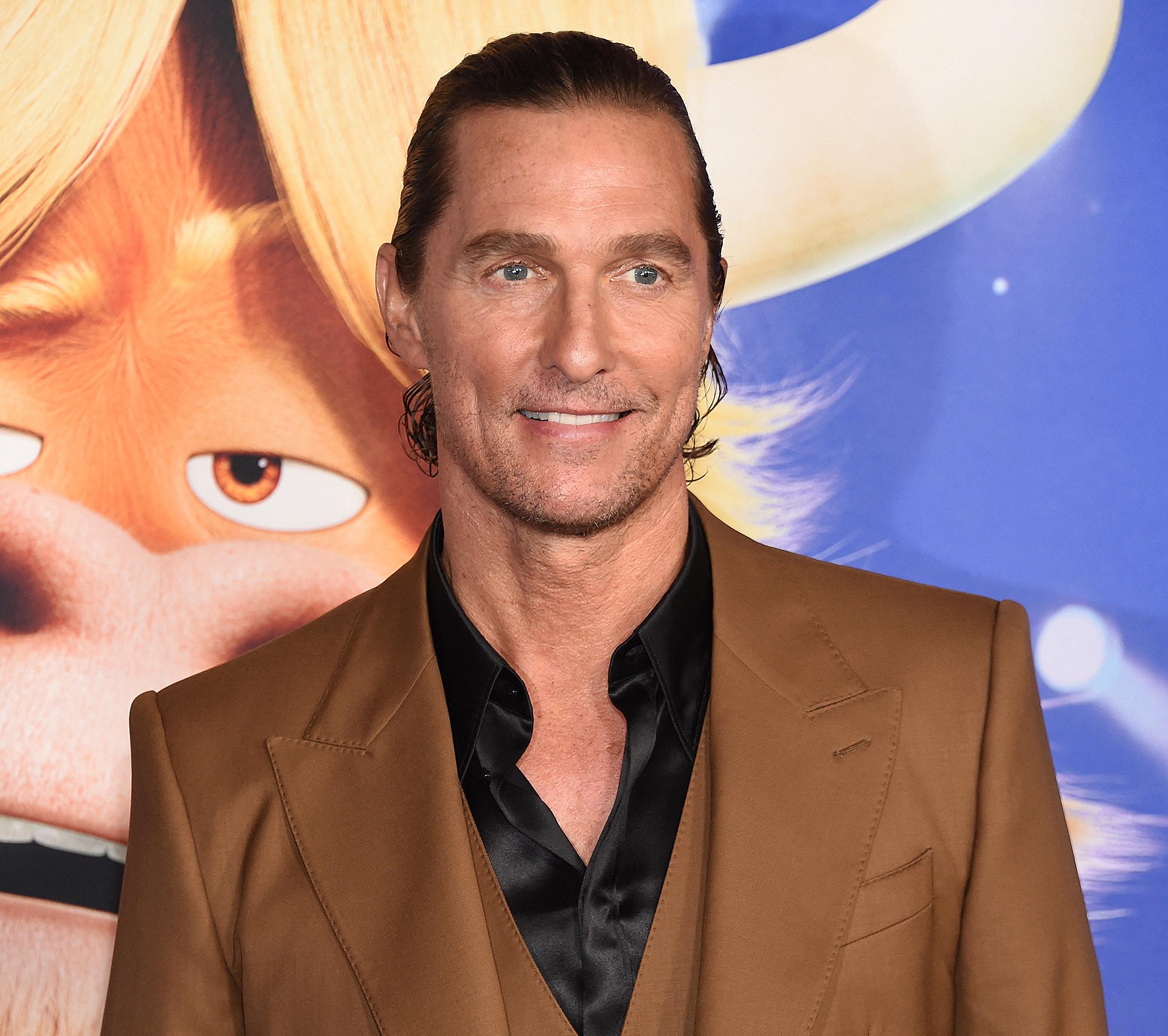 Matthew McConaughey at Illumination and Universal Pictures Presents The Premiere of Illuminations: Sing 2