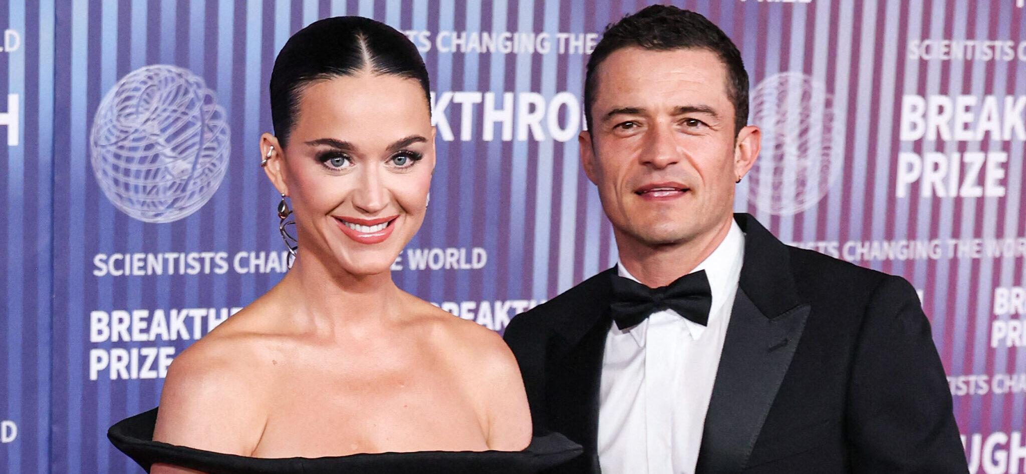 LOS ANGELES, CALIFORNIA, USA - APRIL 13: 10th Annual Breakthrough Prize Ceremony held at the Academy Museum of Motion Pictures on April 13, 2024 in Los Angeles, California, United States. 14 Apr 2024 Pictured: Katy Perry, Orlando Bloom. Photo credit: Xavier Collin/Image Press Agency / MEGA TheMegaAgency.com +1 888 505 6342 (Mega Agency TagID: MEGA1124154_067.jpg) [Photo via Mega Agency]