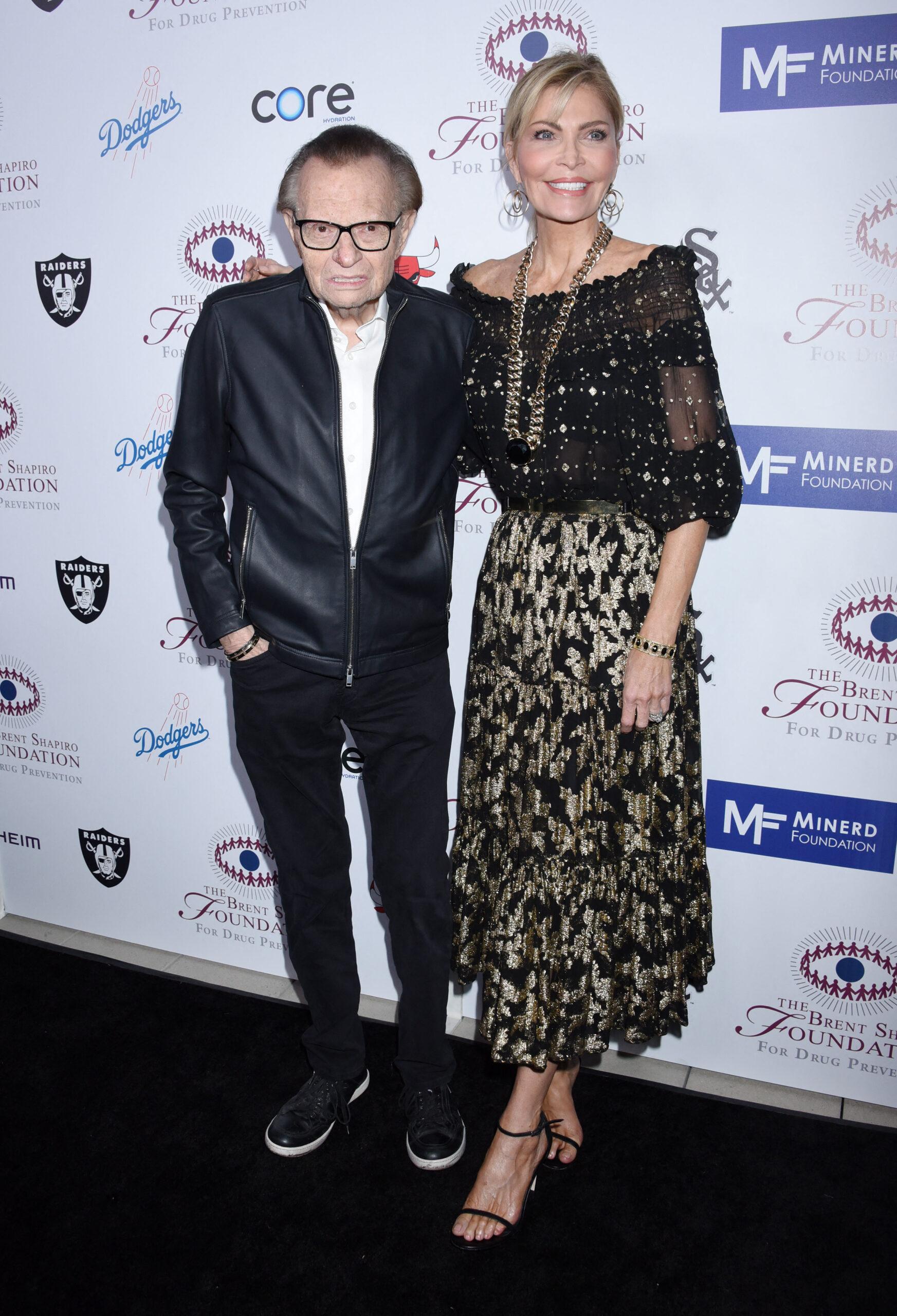 Larry King and Shawn King at Annual Summer Spectacular to benefit The Brent Shapiro Foundation For Drug Prevention