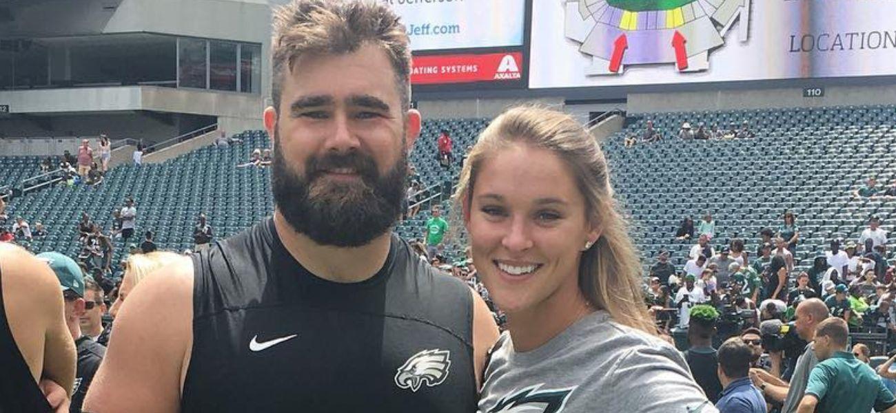 Jason and Kylie Kelce