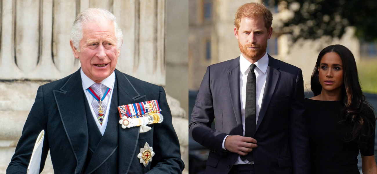 King Charles, Prince Harry, Meghan Markle