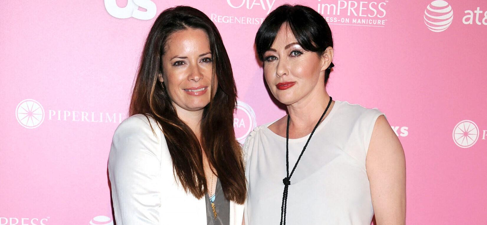 Holly Marie Combs and Shannen Doherty