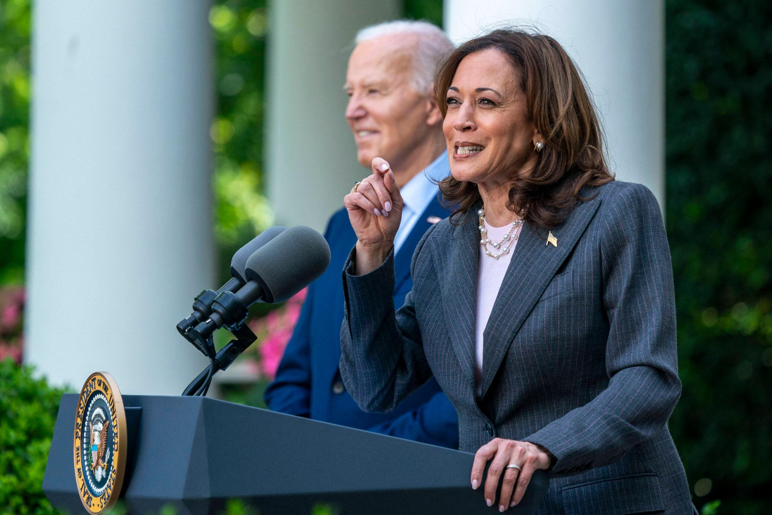 US President Joe Biden delivers remarks during a reception celebrating Asian American, Native Hawaiian, and Pacific Islander Heritage Month