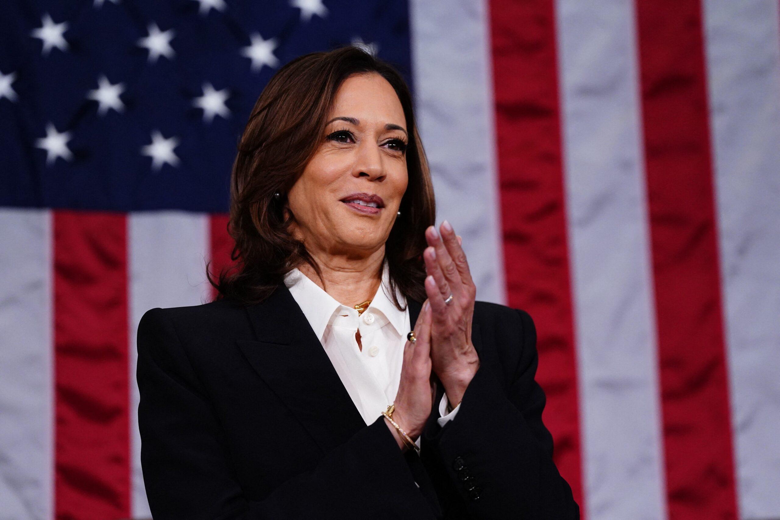 Kamala Harris at Biden 2024 State of the Union Address