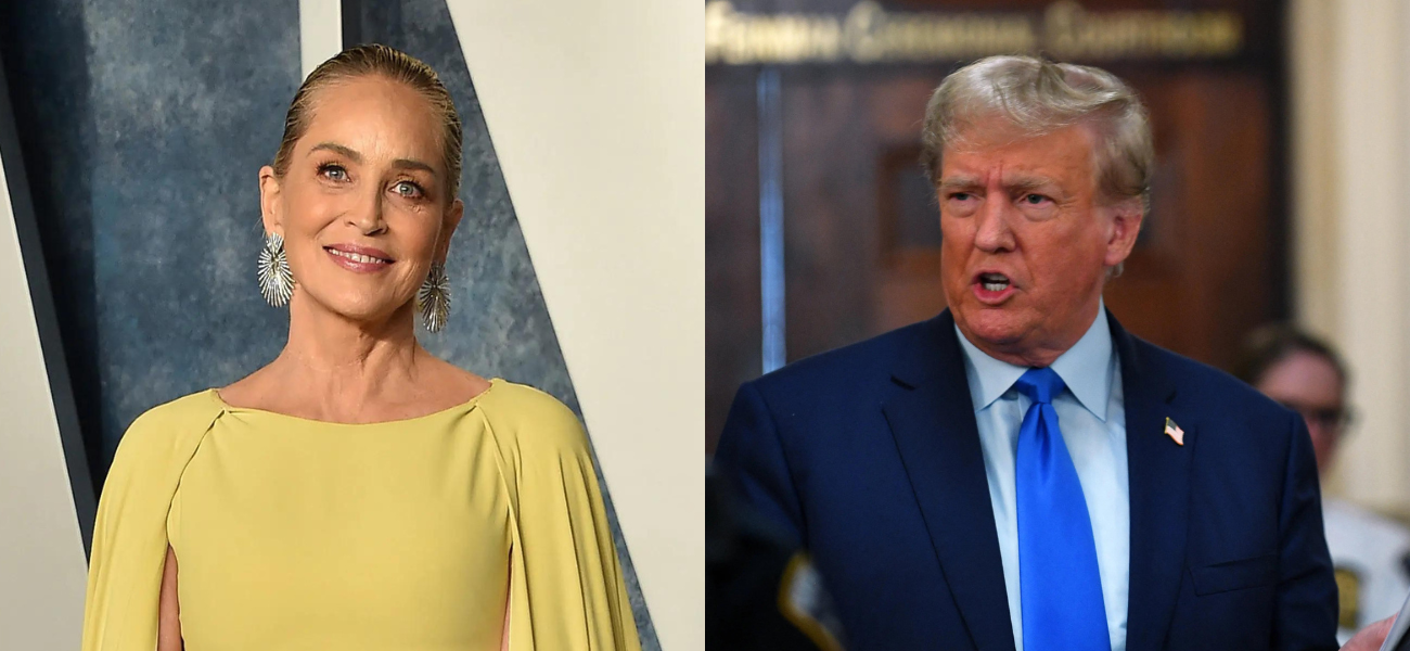 Sharon Stone, Donald Trump