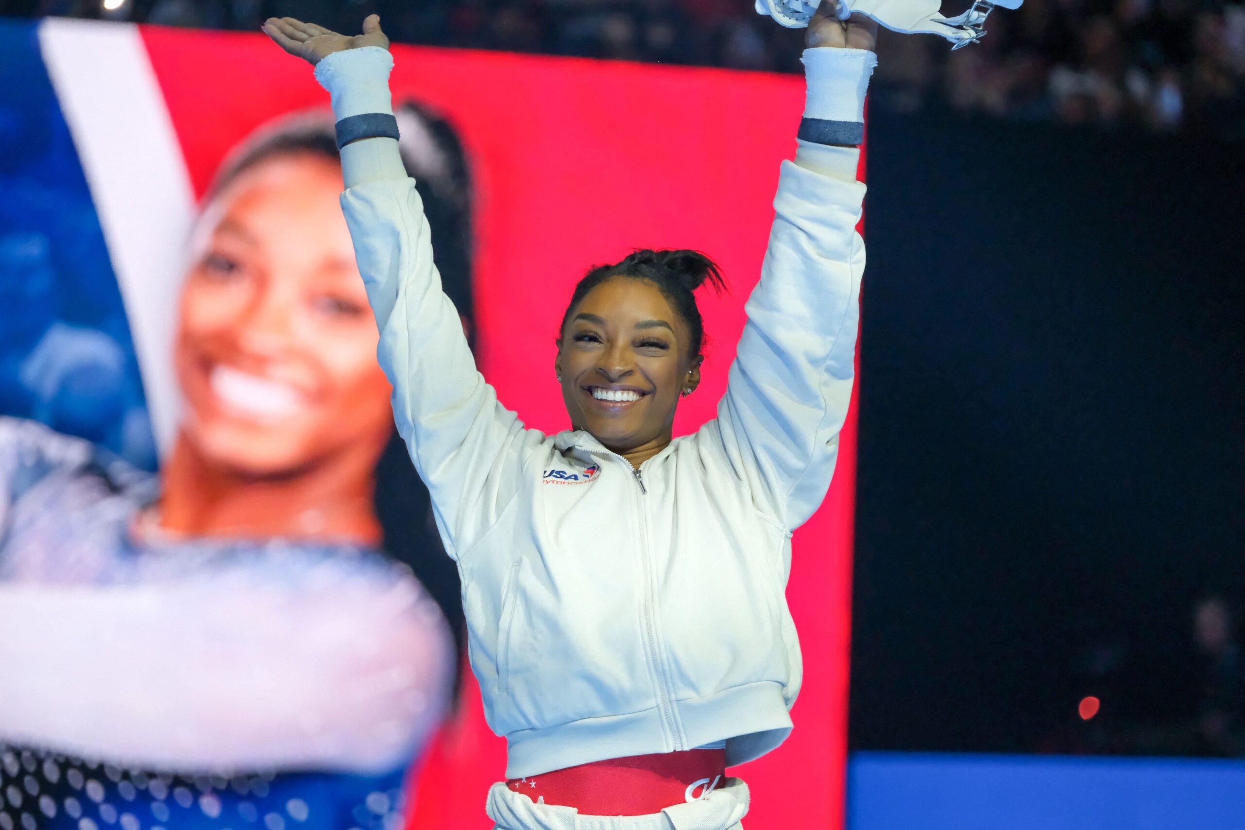 Simone Biles at USA Olympic Trials: Day 2