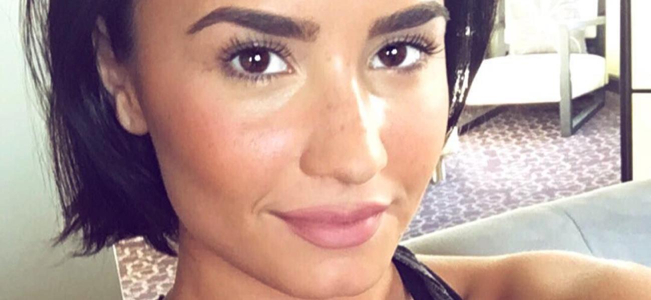 Demi Lovato close up