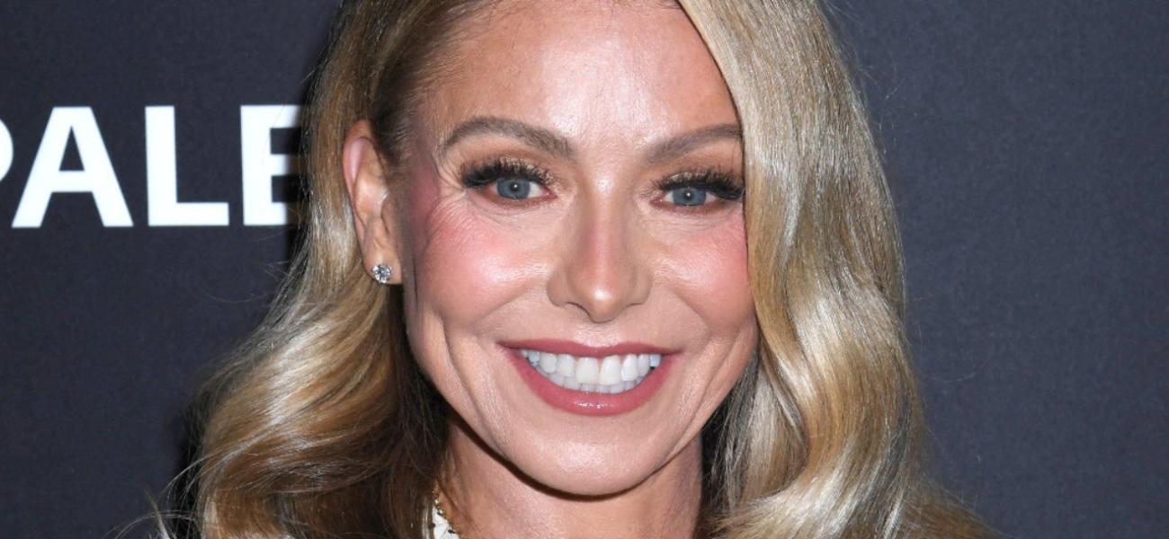 Kelly Ripa smiles at an event