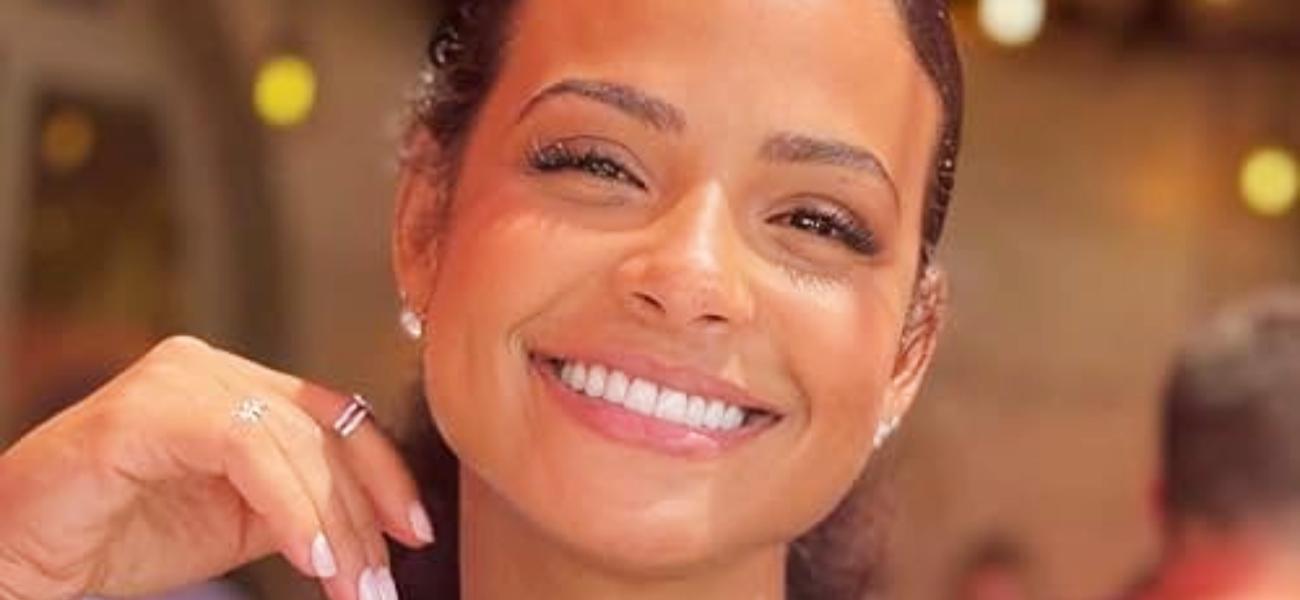 Christina Milian smiling