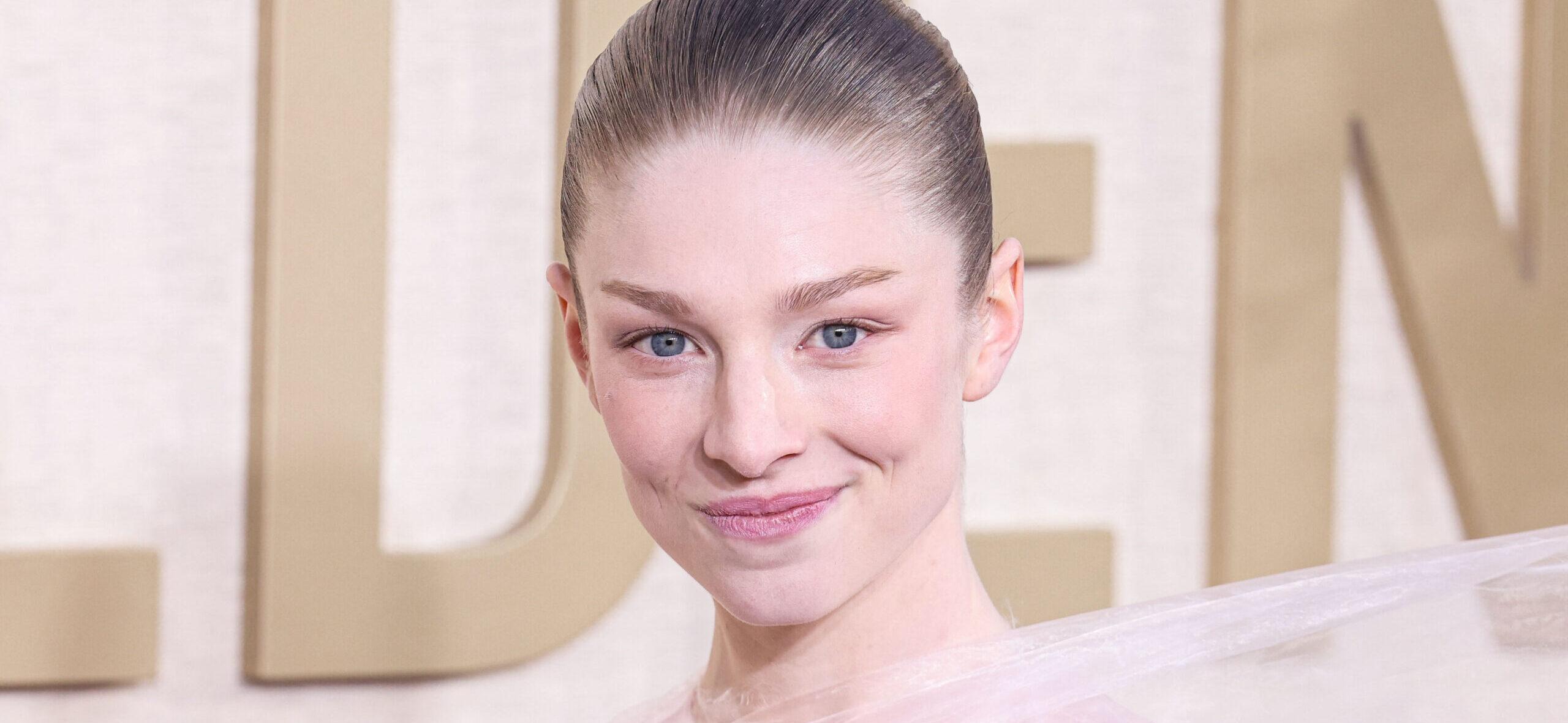 Hunter Schafer at 81st Annual Golden Globe Awards