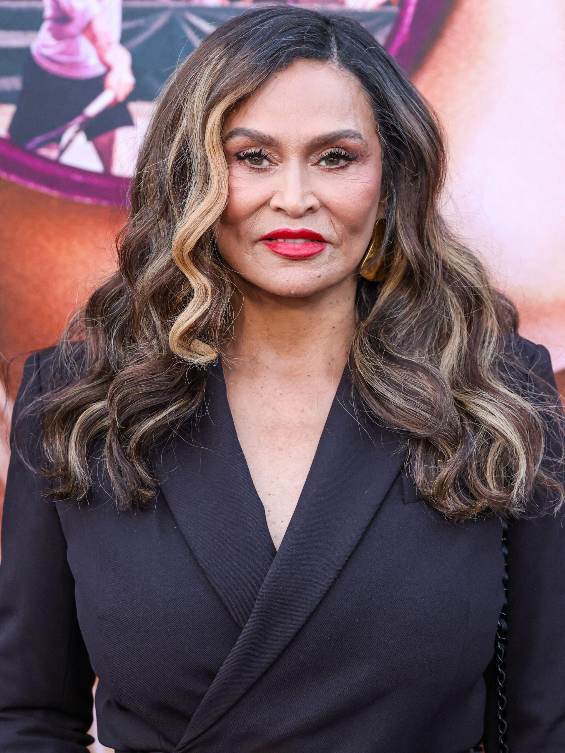 Tina Knowles attends Los Angeles Premiere Of Amazon MGM Studios' 'Challengers'