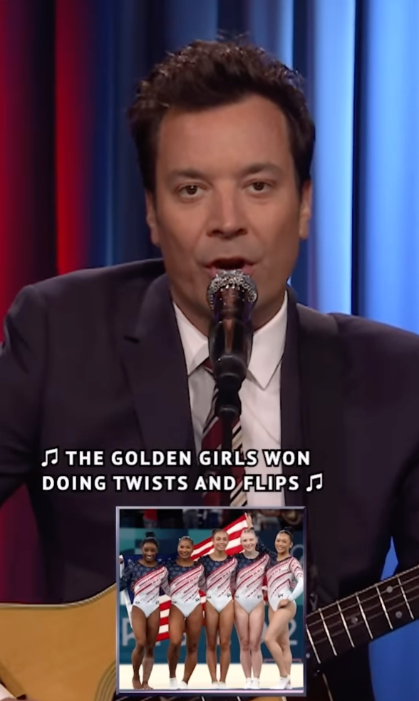 Jimmy Fallon singing about the Golden Girls