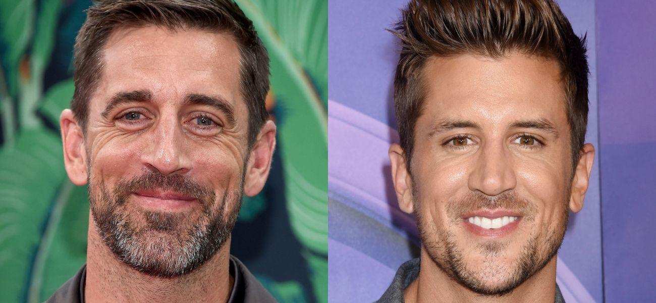 Aaron Rodgers (left) Jordan Rodgers (right)