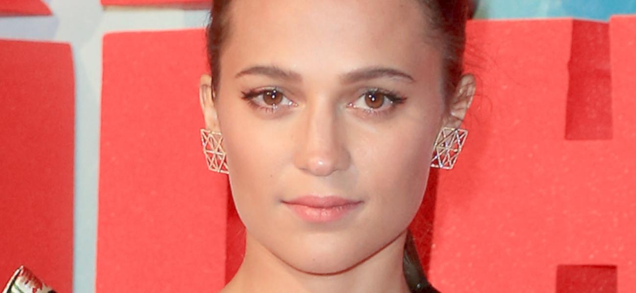 Alicia Vikander close up