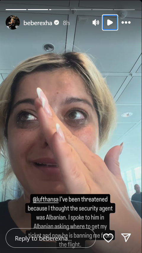 Bebe Rexha Cries In An Airport