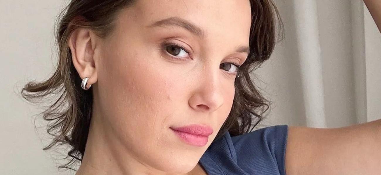 Millie Bobby Brown poses close up