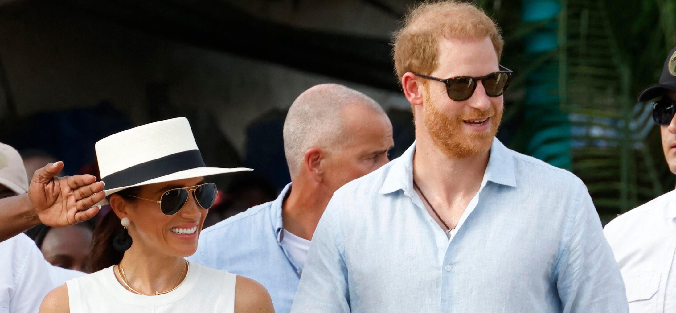 Meghan Markle and Prince Harry in Colombia