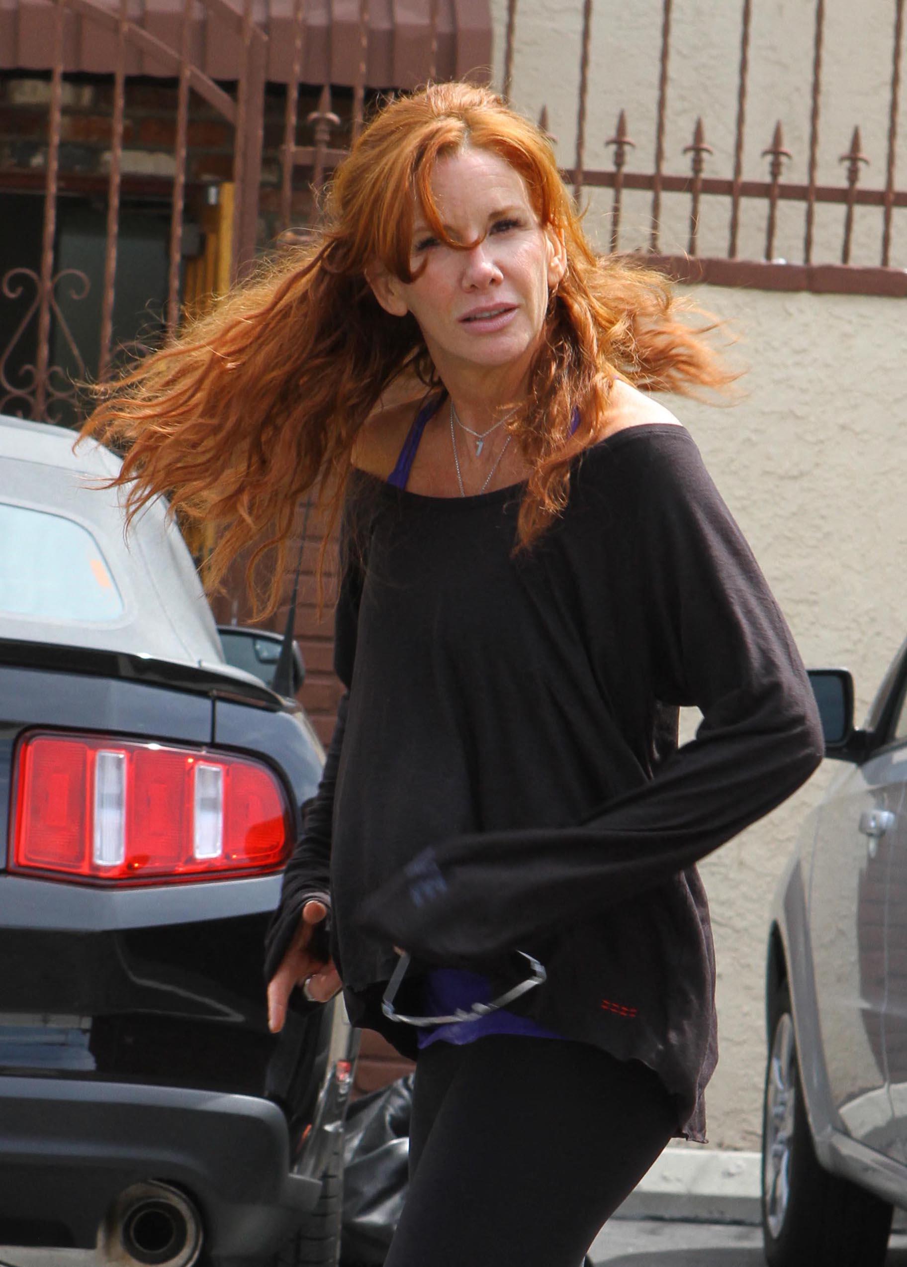 Melissa Gilbert at DWTS Wednesday rehearsals