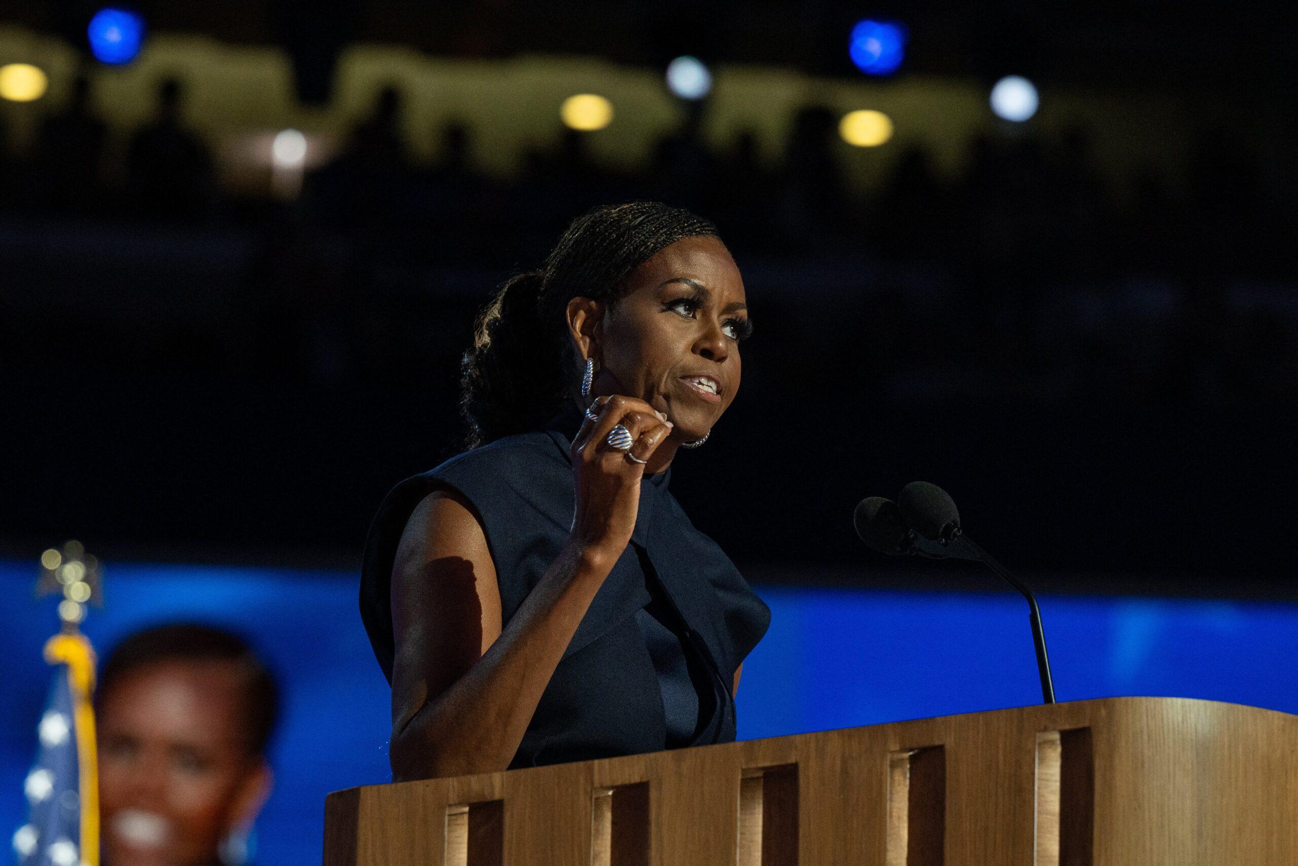 Michelle Obama at the 2024 Democratic National Convention