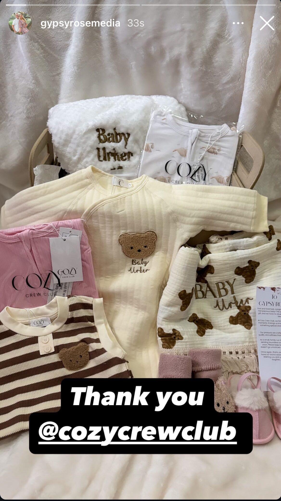 Baby gift sent to Gypsy Rose Blanchard