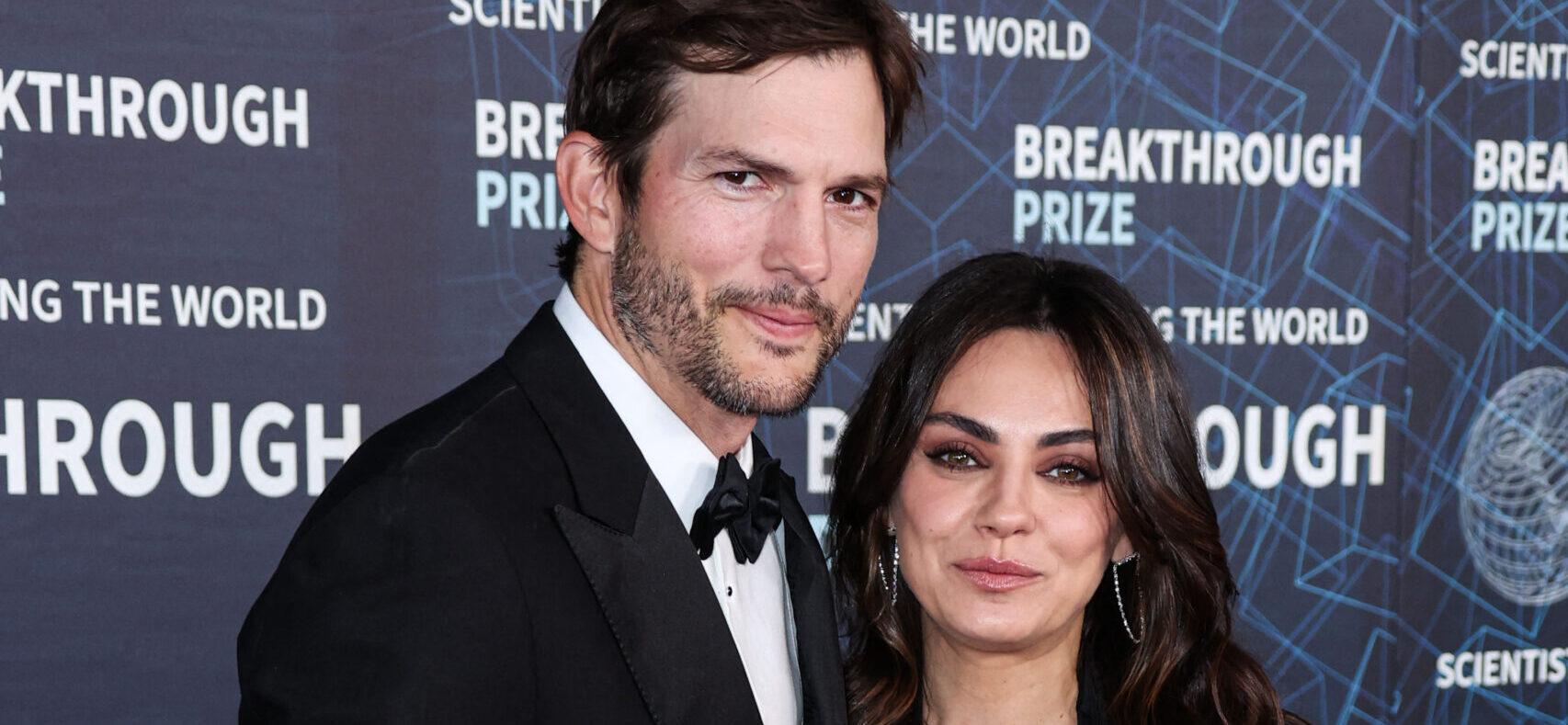 Ashton Kutcher and Mila Kunis at 9th Annual Breakthrough Prize Ceremony