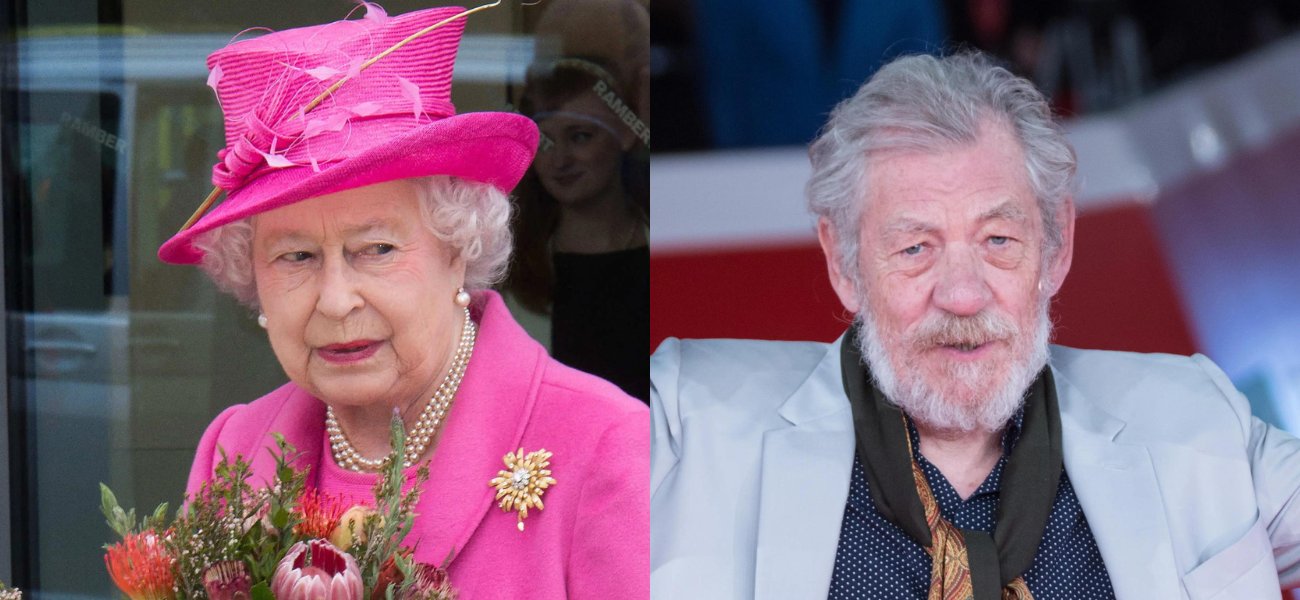 Queen Elizabeth, Sir Ian McKellen