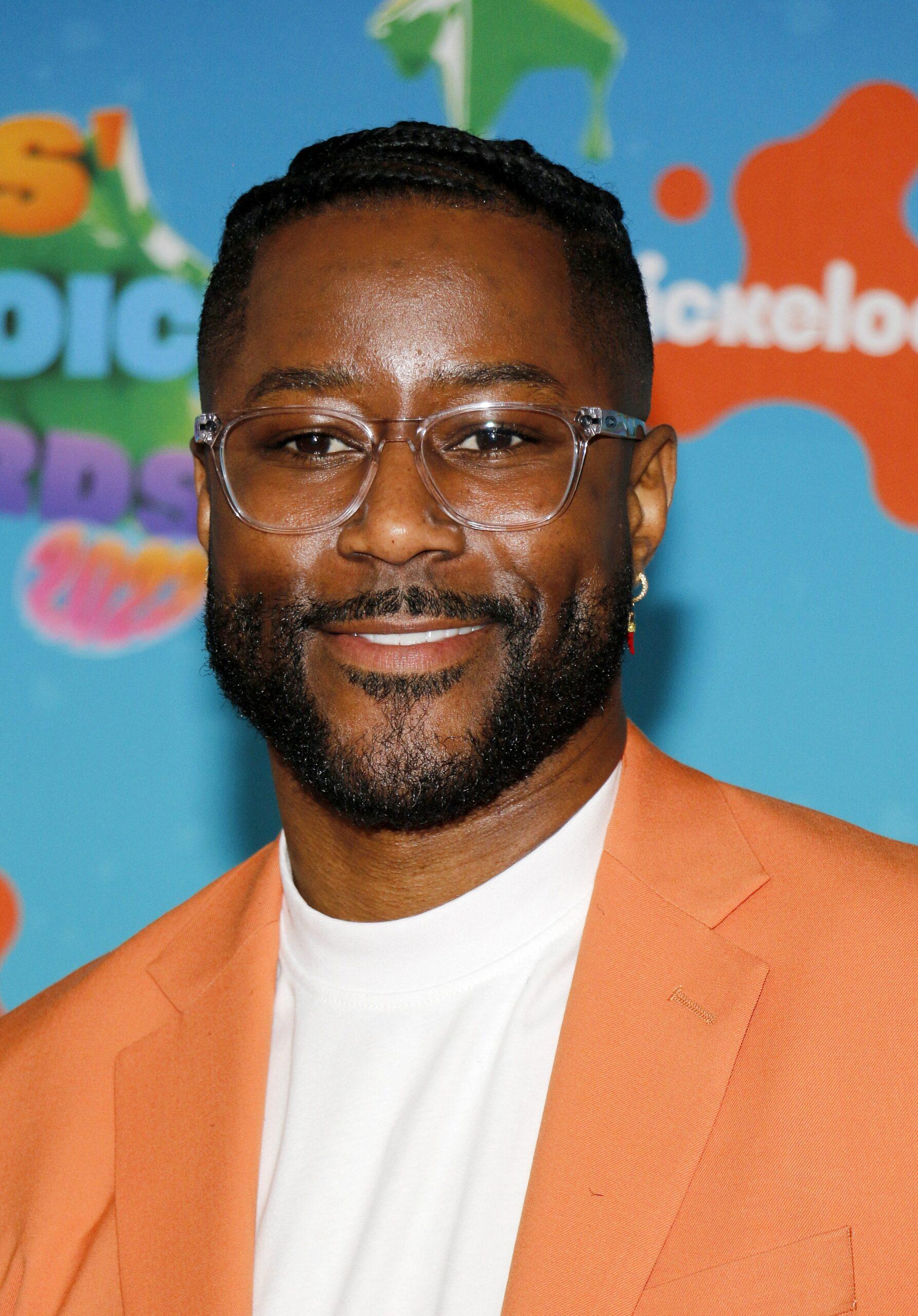 Nate Burleson at Nickelodeon Kids' Choice Awards 2023 