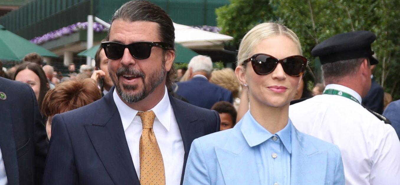 Dave Grohl and Jordyn Blum at 2024 Wimbledon