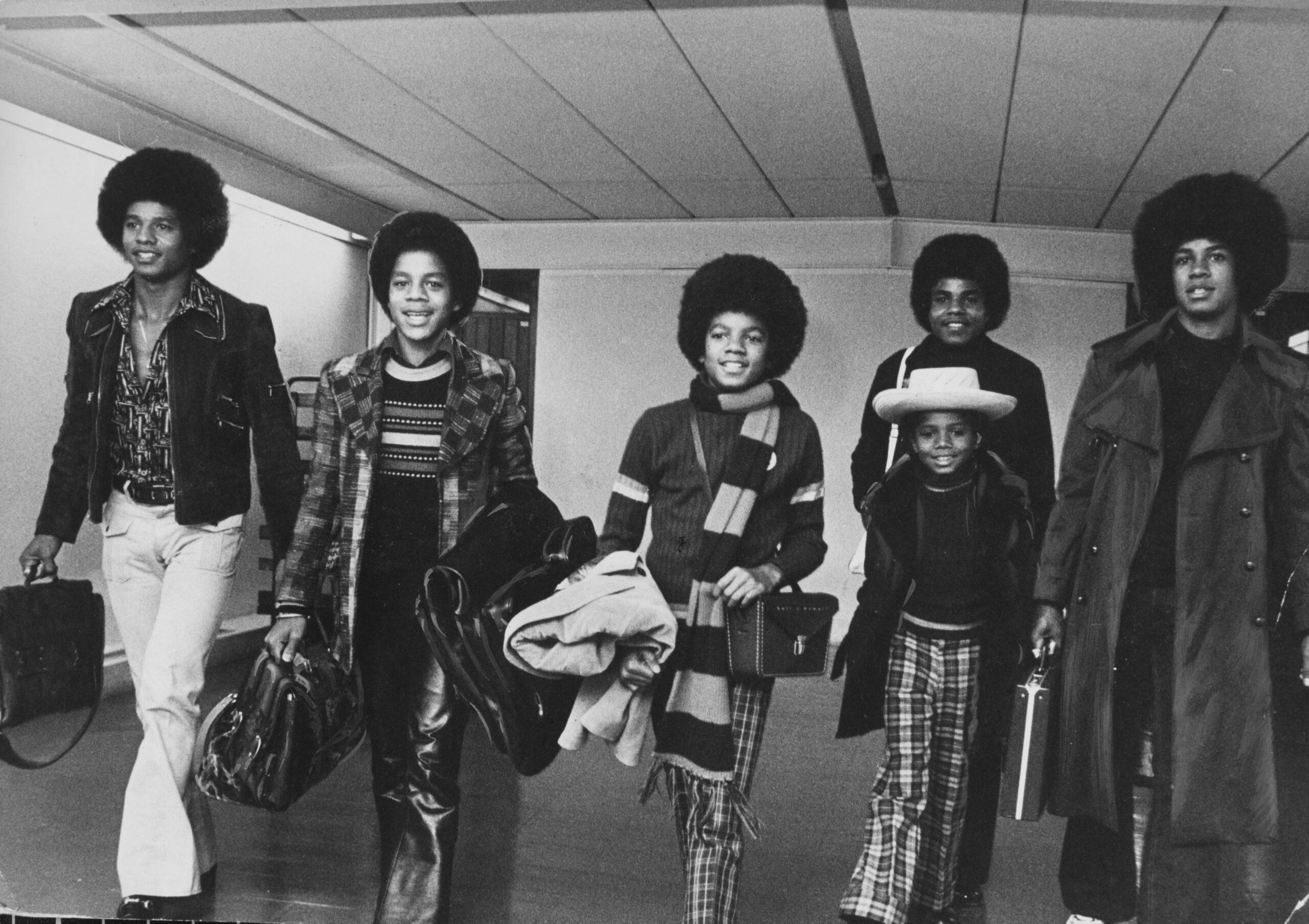 A 1972 picture of The Jackson Five.