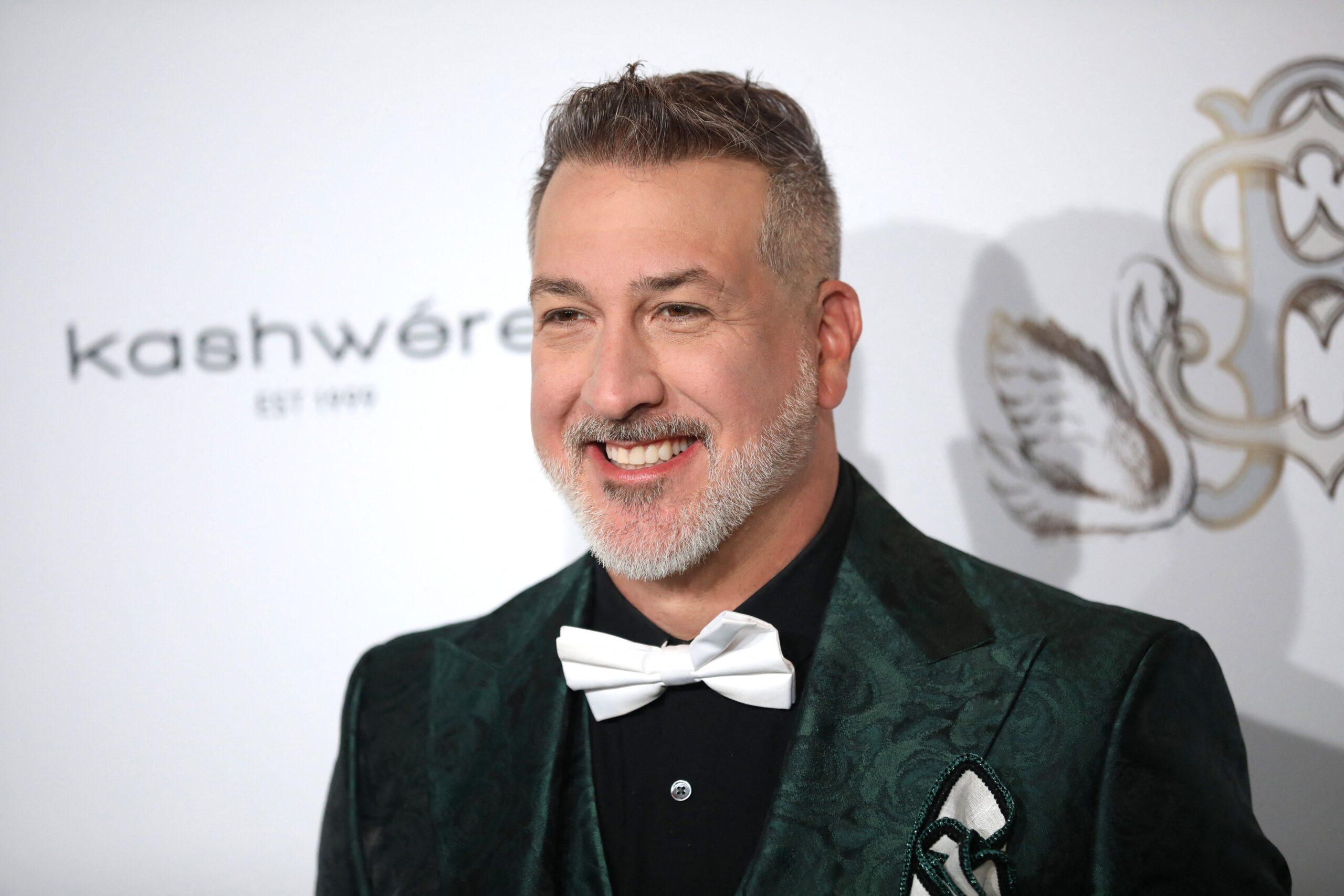 Joey Fatone at Gateway Celebrity Fight Night 2024