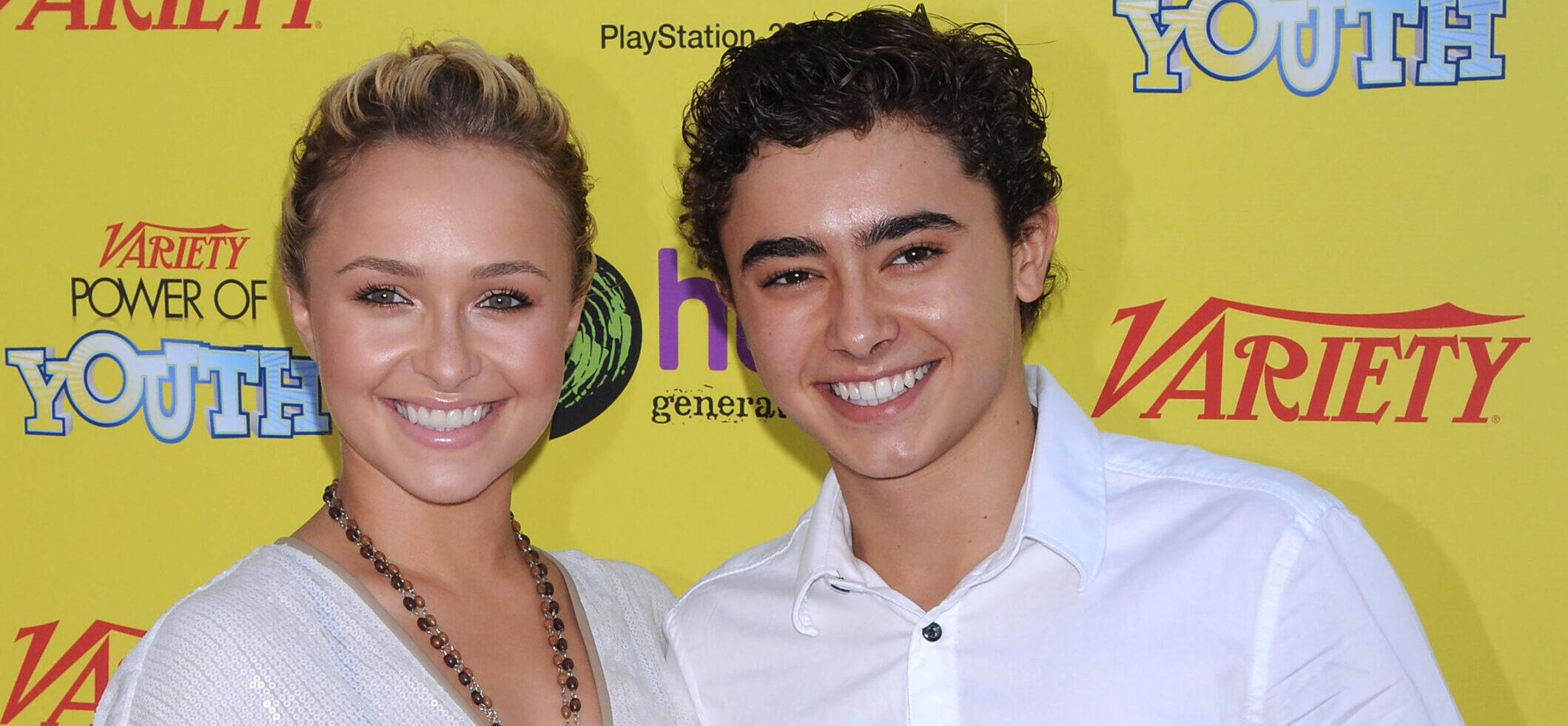 Hayden Panettiere and Jansen Panettiere