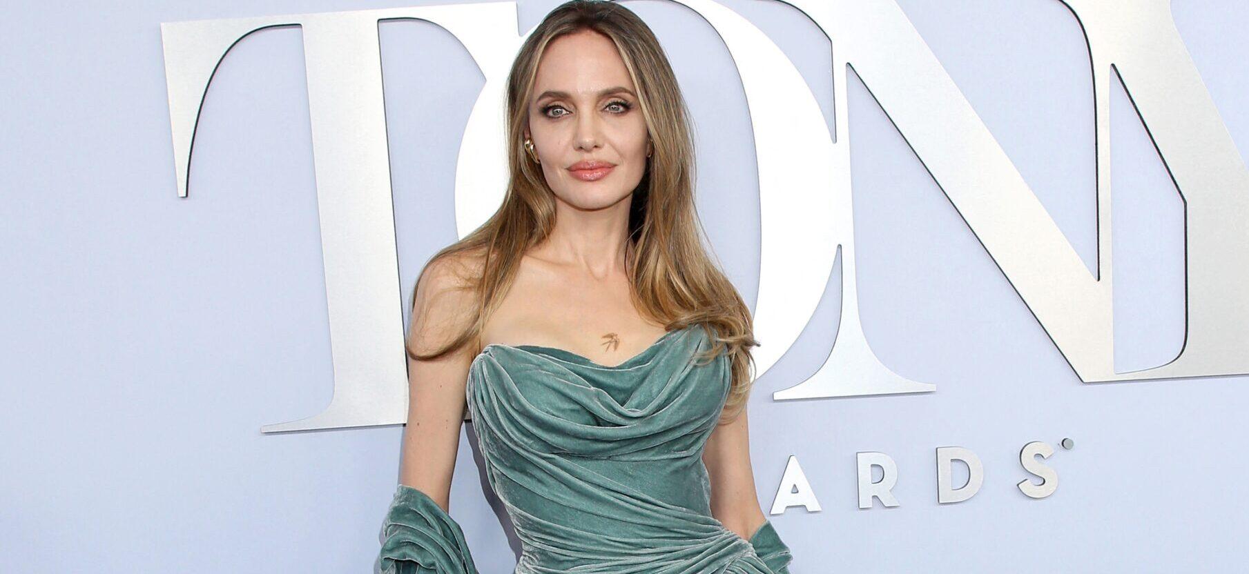 Angelina Jolie at the 77th Annual Tony Awards