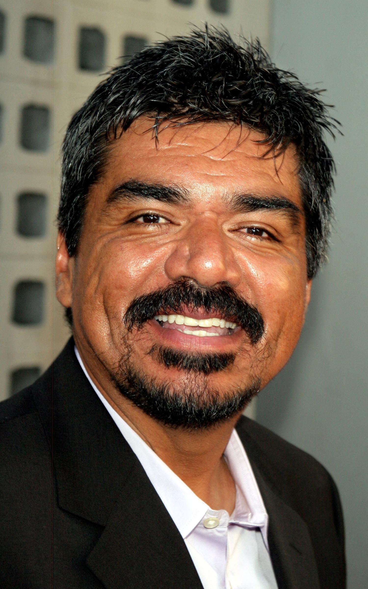 George Lopez smiling