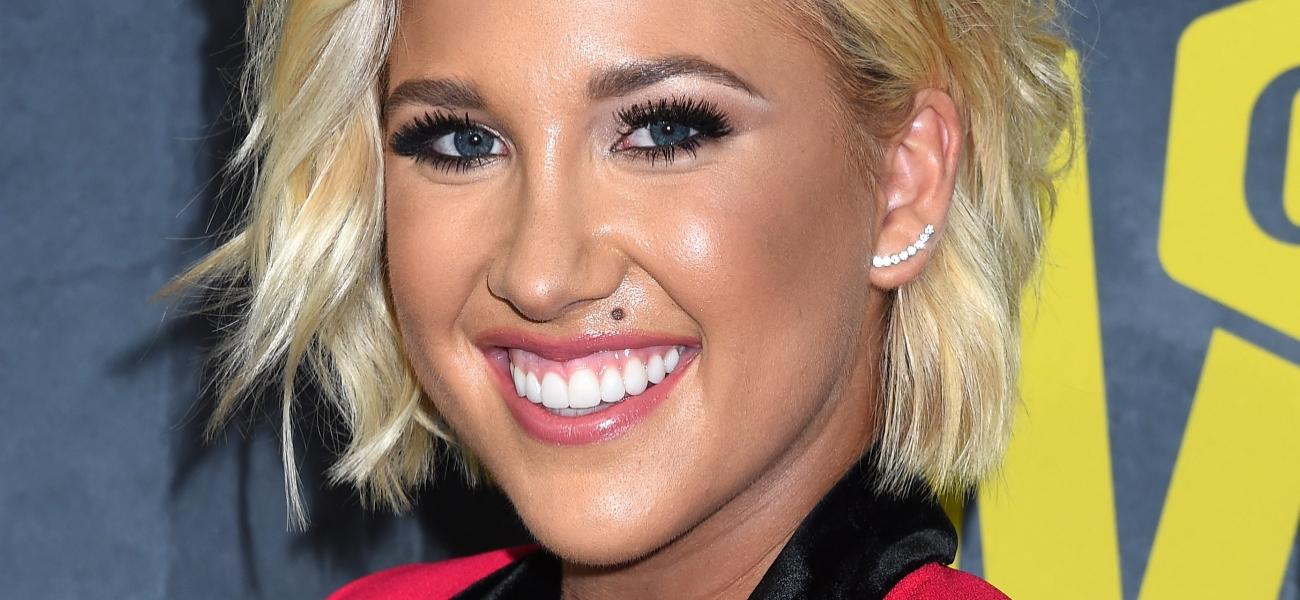 Savannah Chrisley smiles close up