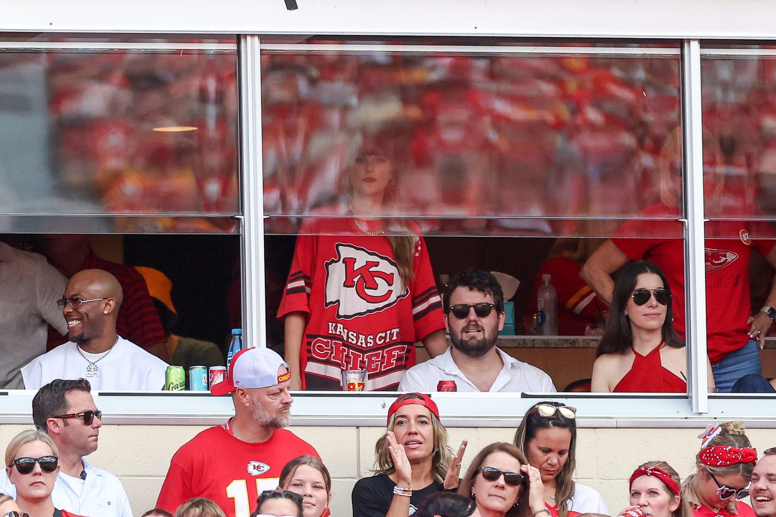 Taylor Swift At Bengals vs Chiefs NFL Game