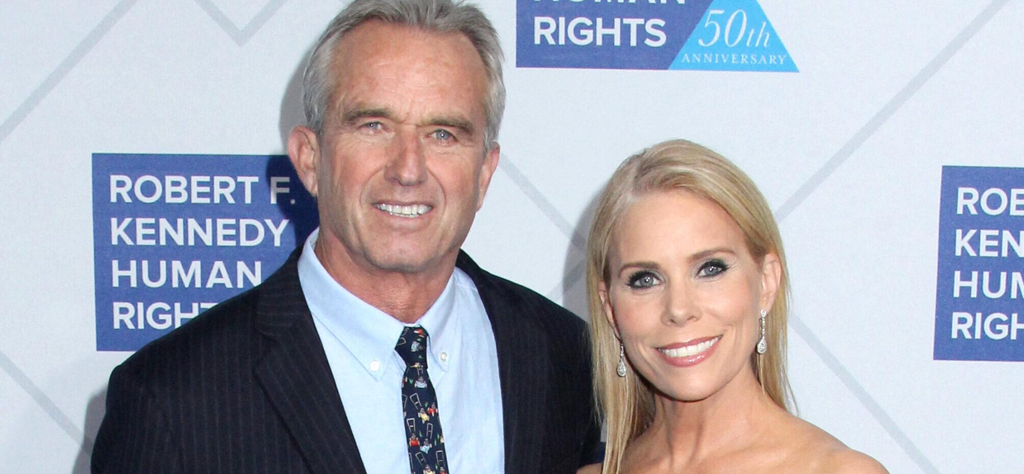 Cheryl Hines and RFK Jr at 2018 Ripple of Hope Awards