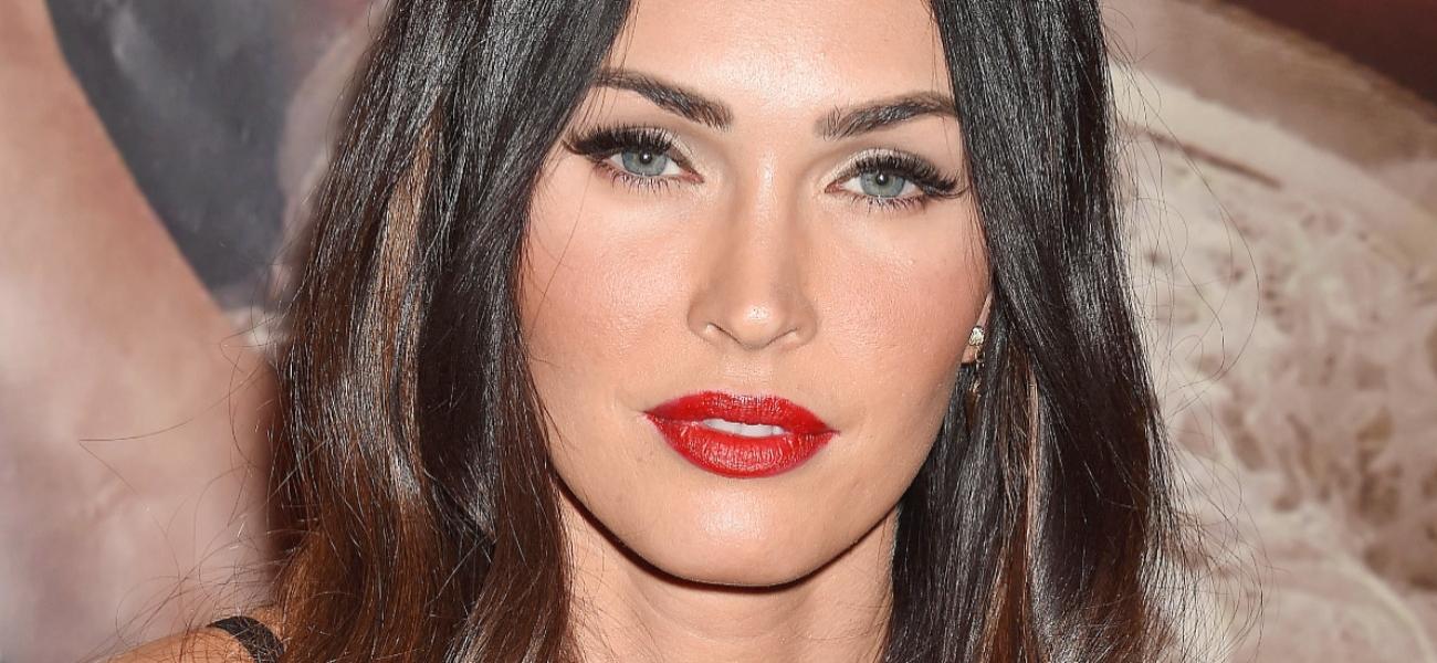 Megan Fox poses close up