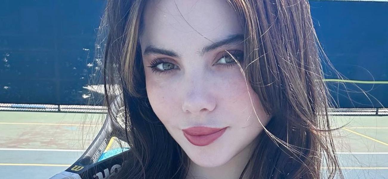 McKayla Maroney poses close up