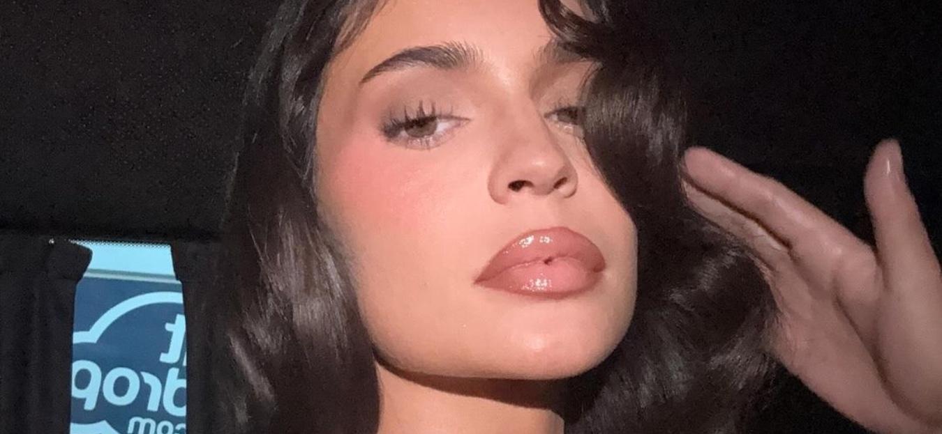 Kylie Jenner takes a selfie.