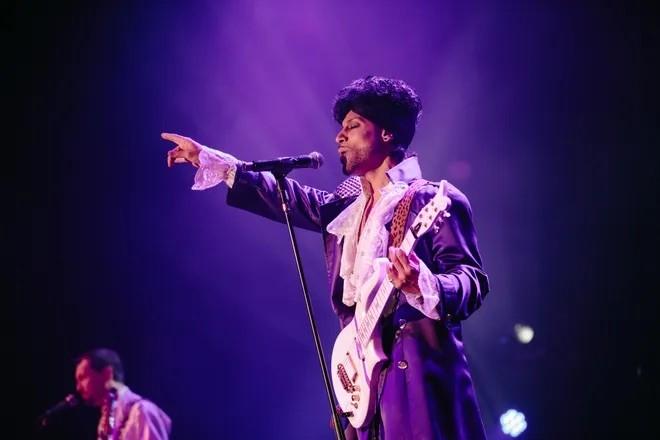 Jason Tenner as Prince in "Purple Reign"