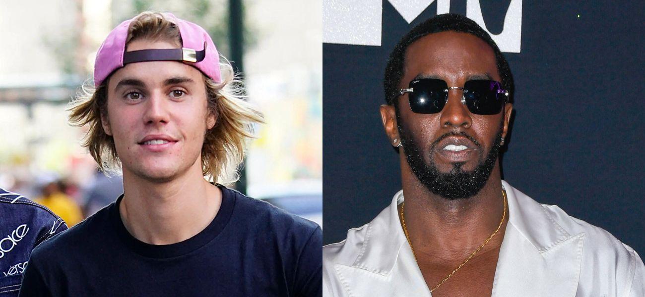 Justin Bieber, Diddy photo collage