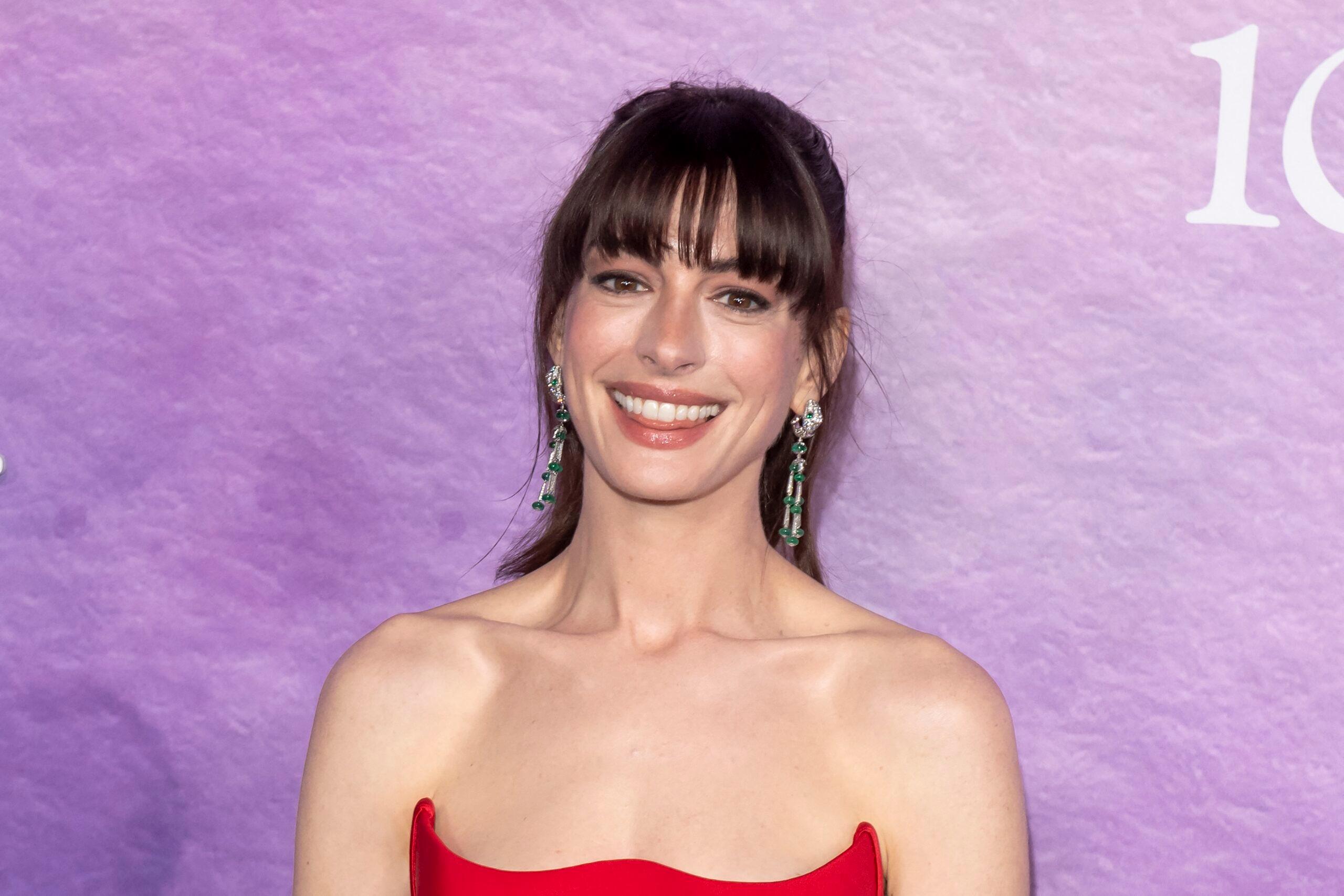 Anne Hathaway at Estreia de ''The Idea Of You'' do Prime Video em Nova York