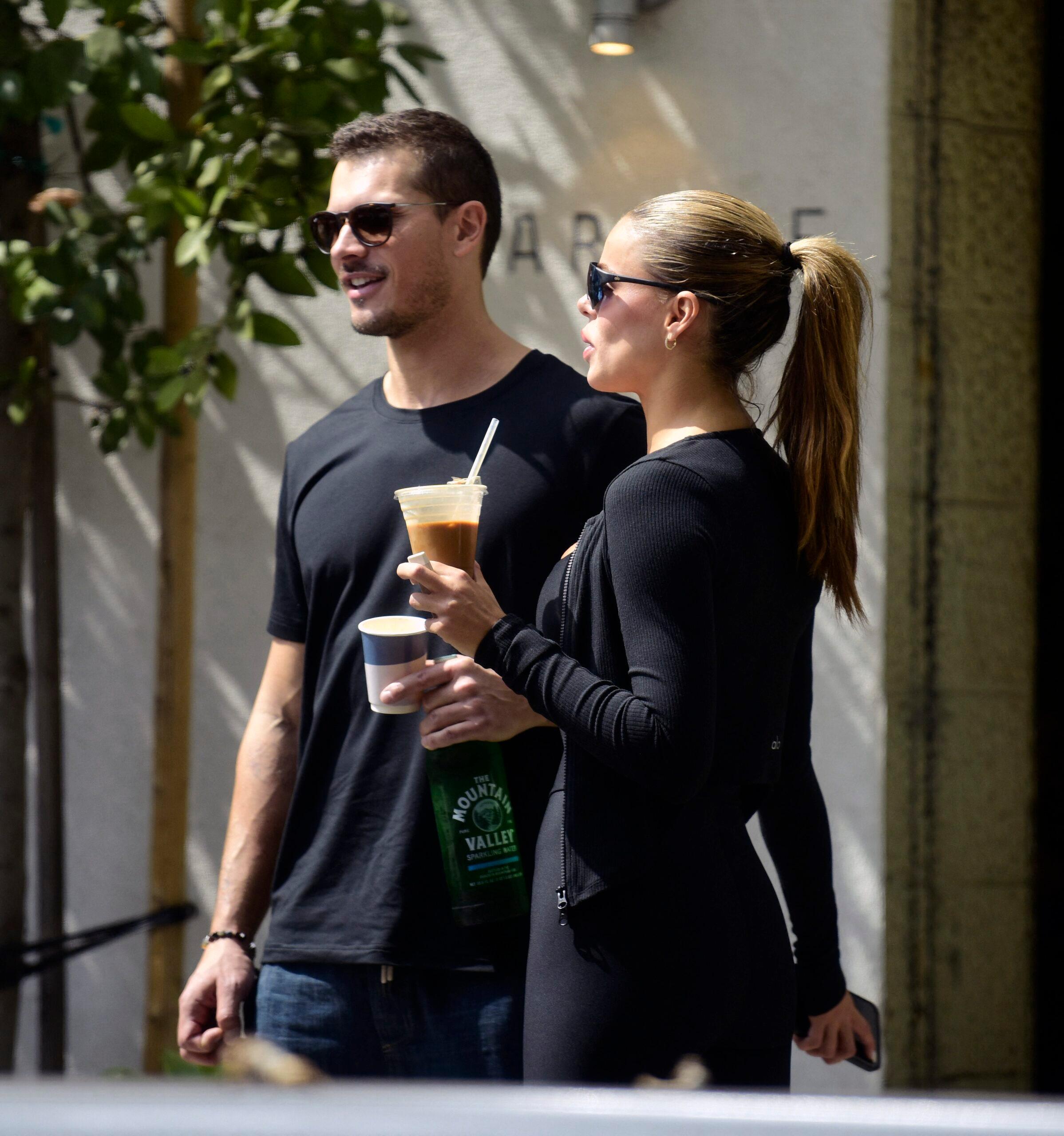 Gleb Savchenko take Coffee Break Amid DWTS Rehearsals