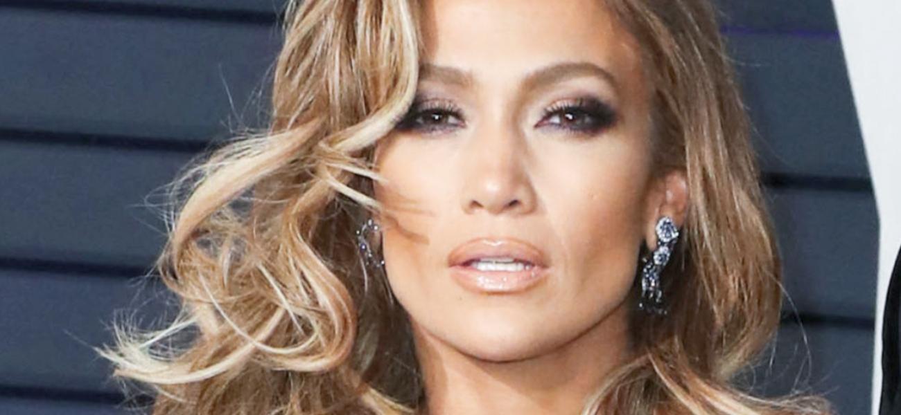 Jennifer Lopez Celebrates Mother’s Day In Tight Plunging Sundress