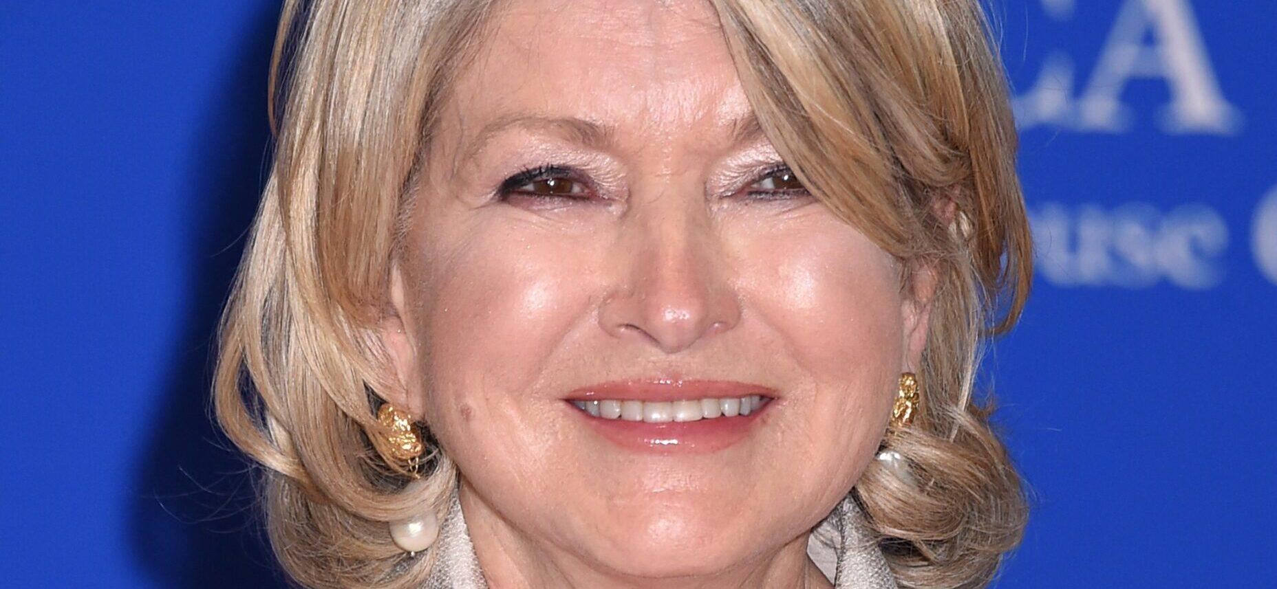 Martha Stewart smiling