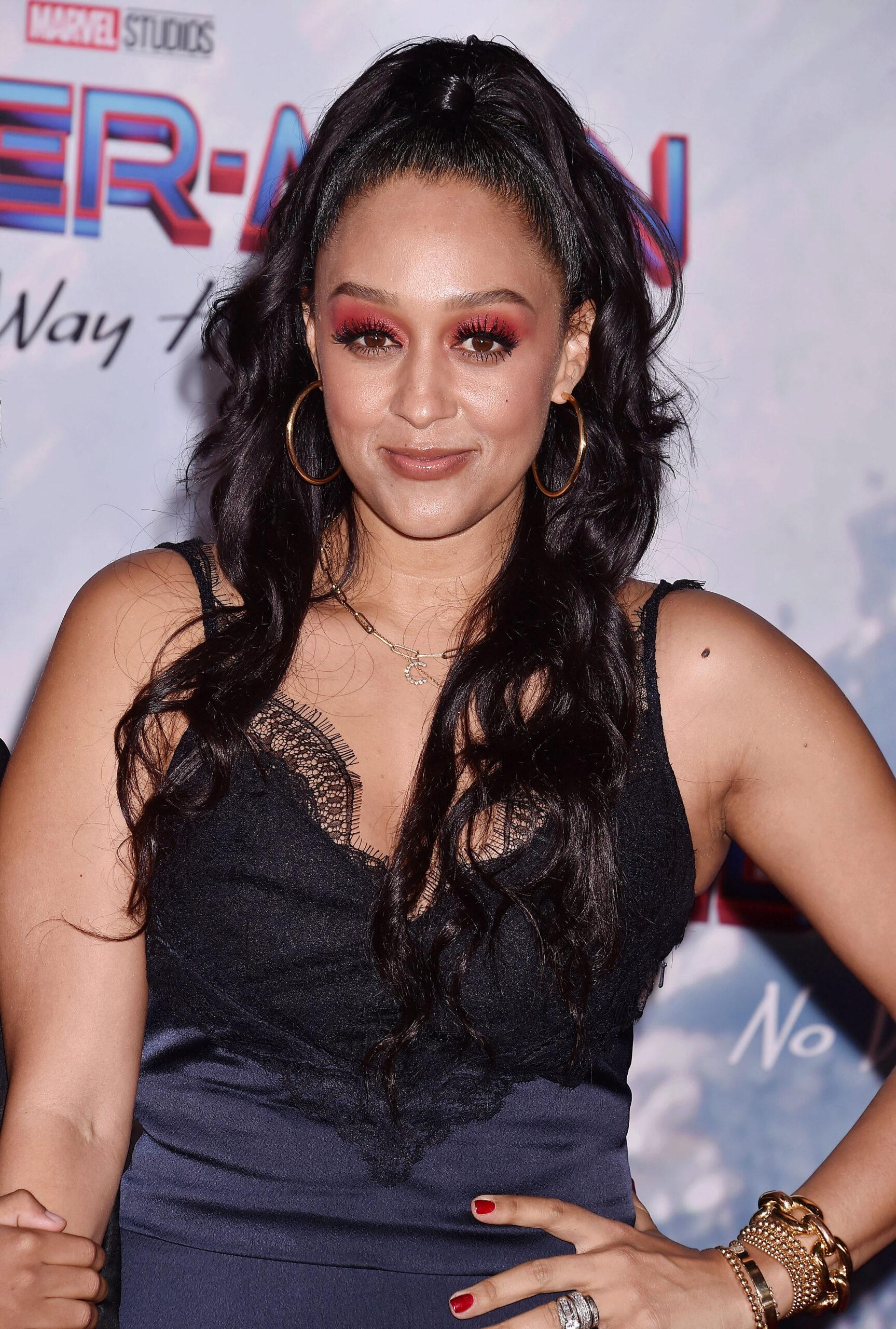 Tia Mowry at a premiere