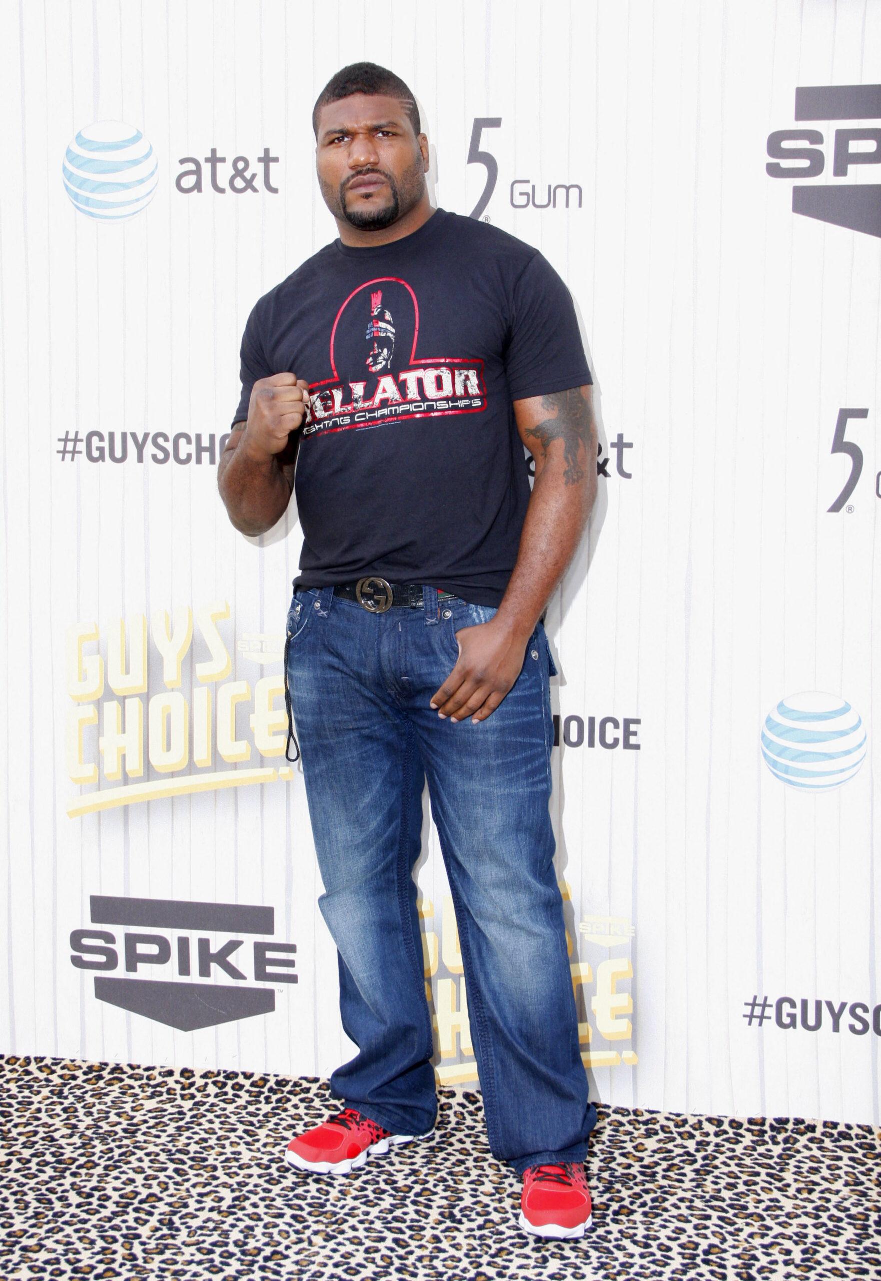 Quinton 'Rampage' Jackson at the 2013 Spike TV Guys Choice Awards