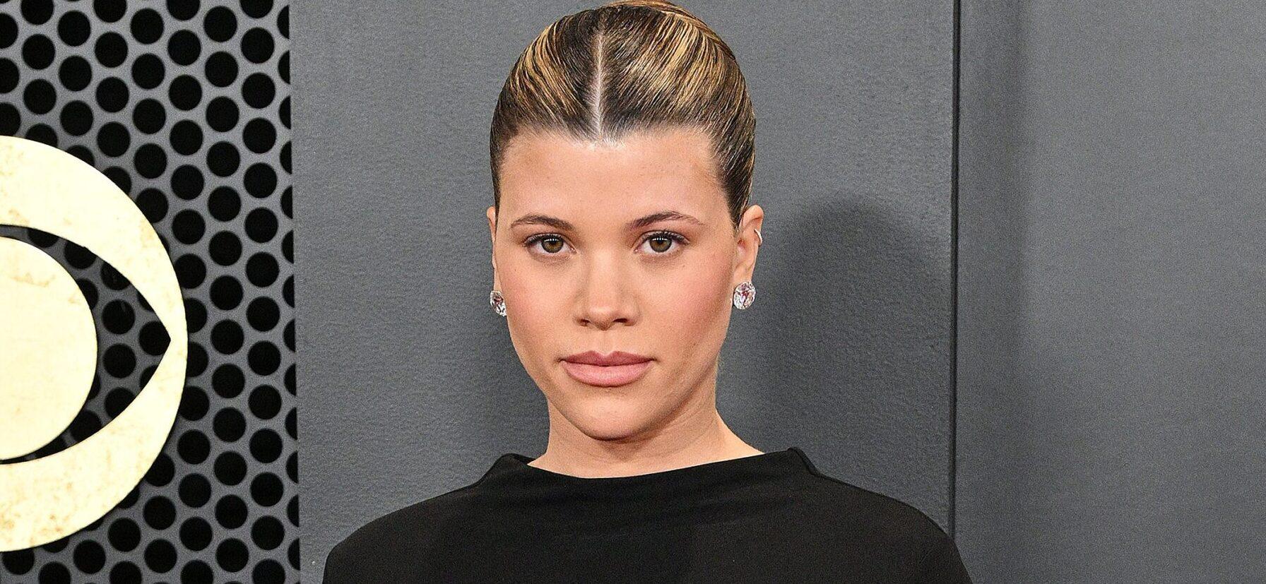 Sofia Richie at the 66th Annual Grammy Awards, Arrivals, Los Angeles